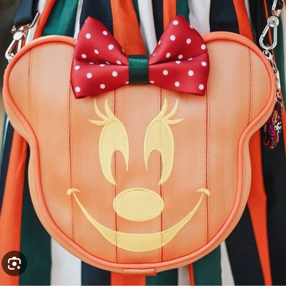 Harveys Minnie Mouse Halloween Pumpkin Crossbody